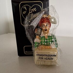Christopher Radko “I Love Lucy” Ornament New
